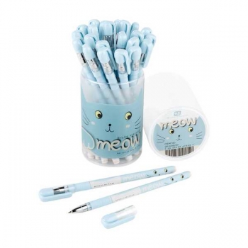 Ручка шариковая Bruno Visconti MagicWrite. Meow, 0.5мм, синяя арт.20-0240/47