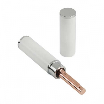 Ручка Bruno Visconti FIRENZE шарик.автомат.в круглом тубусе,1.0мм,синяя,мет.корпус роз.зол,белый футляр арт.20-0457/02