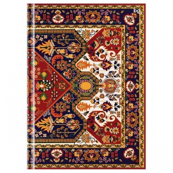 Блокнот А5 80л. бизнес BG Ковер, клетка, тверд. обложка, глянцевая ламинация арт.ББ5т80_лг 09334