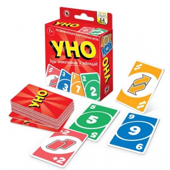 Игра настольная    Русский стиль УНО, 52 карточки, картонная коробка с европодв., 7+ арт.04693