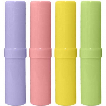 Пенал-тубус deVENTE Pastel 140*20мм, пастельное ассорти арт.7025534