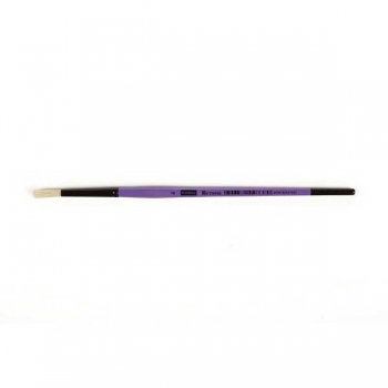 Кисти  Щетина кр.№ 4  Hatber в пласт. тубе арт.KSk_04020