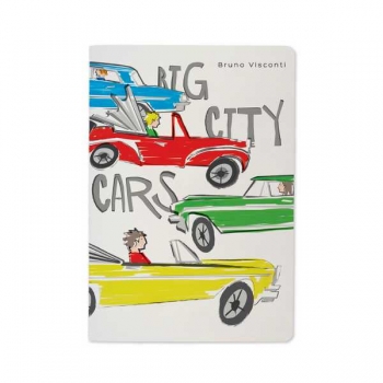 Тетрадь 40л в клетку Bruno Visconti BIG CITY крепление-декор. нить арт.7-40-070