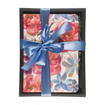 Набор подарочный Bruno Visconti Цветочная феерия,ежедн.нед.А5+ 145*205мм,240стр,зол.срез+мет.шар.ручка арт.3-744/05-5