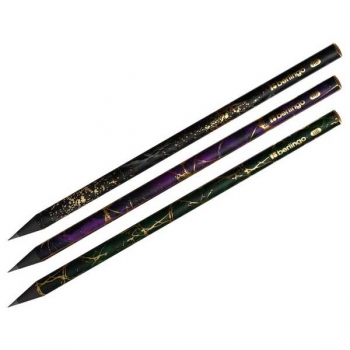 Карандаш Berlingo HB ч/гр. Golden Shade, круглый, черное дерево, ассорти арт.BP00S22