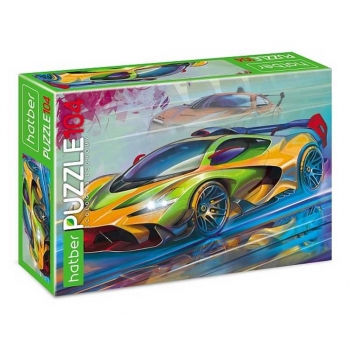Пазл 104 эл. Hatber ECO Скорость и мощь, 220х320мм арт.104ПЗ4_29959