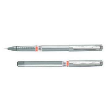 Ручка Montex шариковая Silver Touch с син. стержнем, серебристый корпус арт.Silver Touch