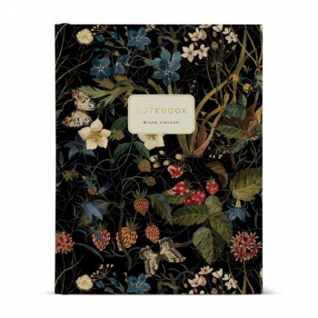 Тетрадь А5 80л на кольцах Bruno Visconti FLORA.ЛЕСНЫЕ ЯГОДЫ, со сменным блоком арт.7-80-634/08