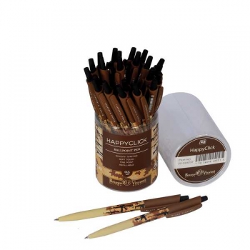 Ручка шариковая автоматическая Bruno Visconti HappyClick. MILITARY ПАТТЕРН. Оружие, 0,5мм, синяя арт.20-0241/37