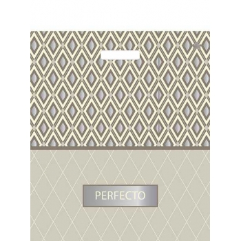 Мешок 48х42см ПВД 90мкм с вырубной ручкой, Перфекто Аргантэ 2 арт.н00303053