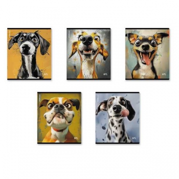 Тетрадь 48л в клетку ErichKrause Goofy, твин-лак арт.64871