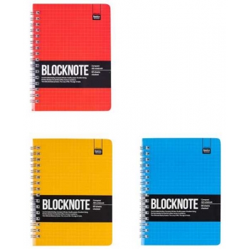Блокнот А5 60л на гребне  ULTIMATE BASICS, ACTIVE BOOK, обложка ламин. картон, 3 цвета арт.3-60-482