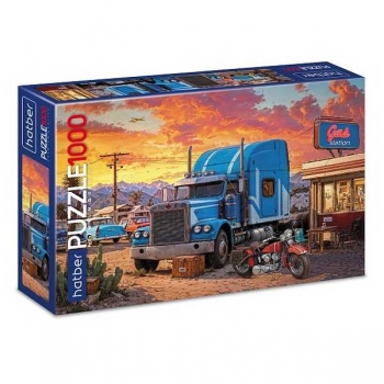 Пазл 1000 эл. Hatber Premium Легенды трассы, 480х680мм, 14+ арт.1000ПЗ2_35426