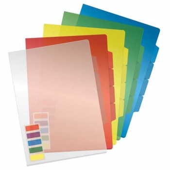 Папка-уголок А4 СТАММ, 3 отделения, 150мкм, ассорти арт.ММ-322281