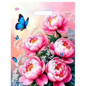 Мешок 40х31см ПВД 30мкм с вырубной ручкой, На рассвете арт.н00303399