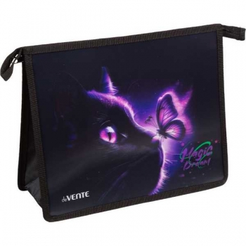 Папка д/тетр. А5 на молнии, картон/пластик deVENTE 3D Magic Dream (243*200*80мм) арт.8056617