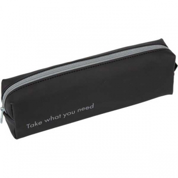 Пенал мягкий прямоугольный 210х60х45 deVENTE Take what you need, черный арт.7020691