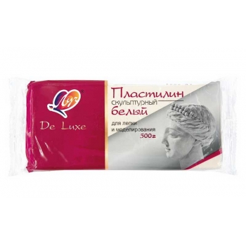 Пластилин скульптурный БЕЛЫЙ, 500г арт.34С 2244-08